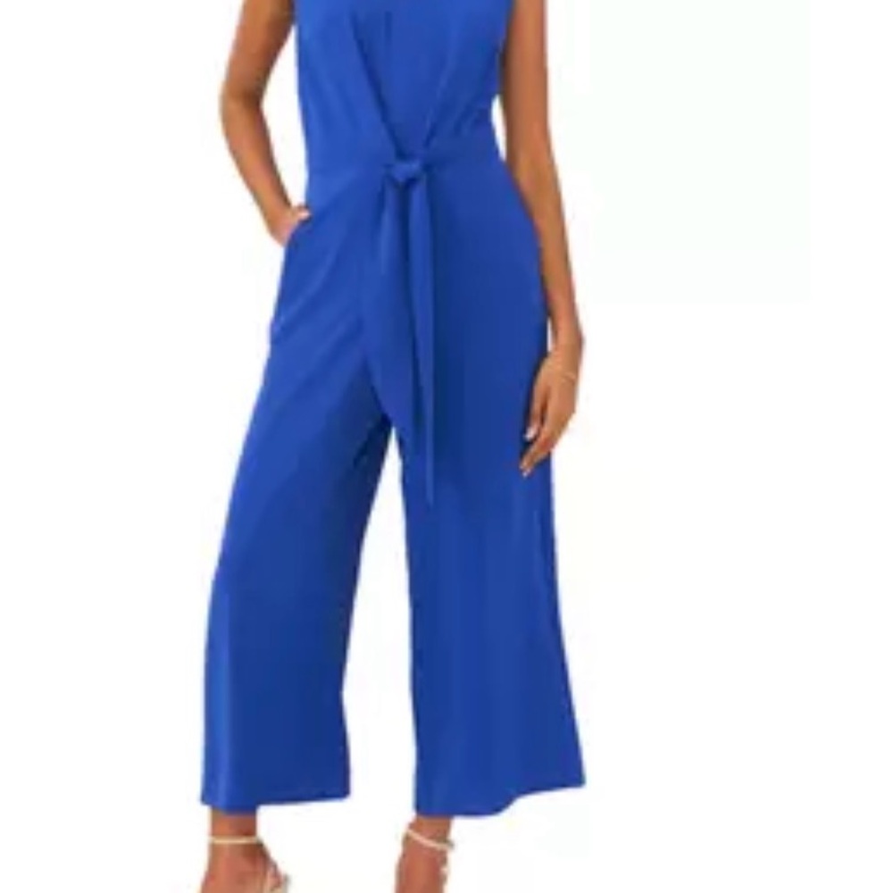 1. State Vibrant Blue Jumpsuit Size XS NWT‎